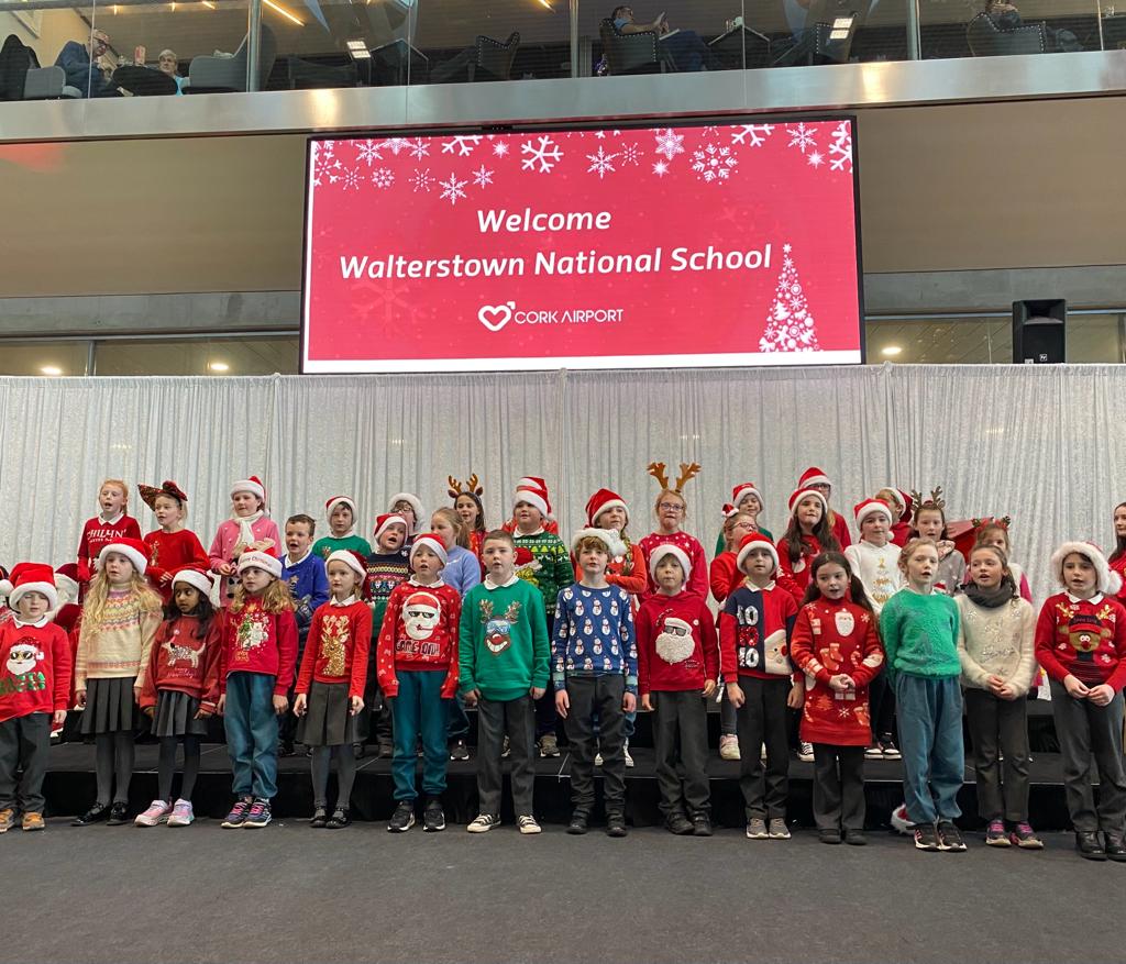 Carol Singing At Cork Airport